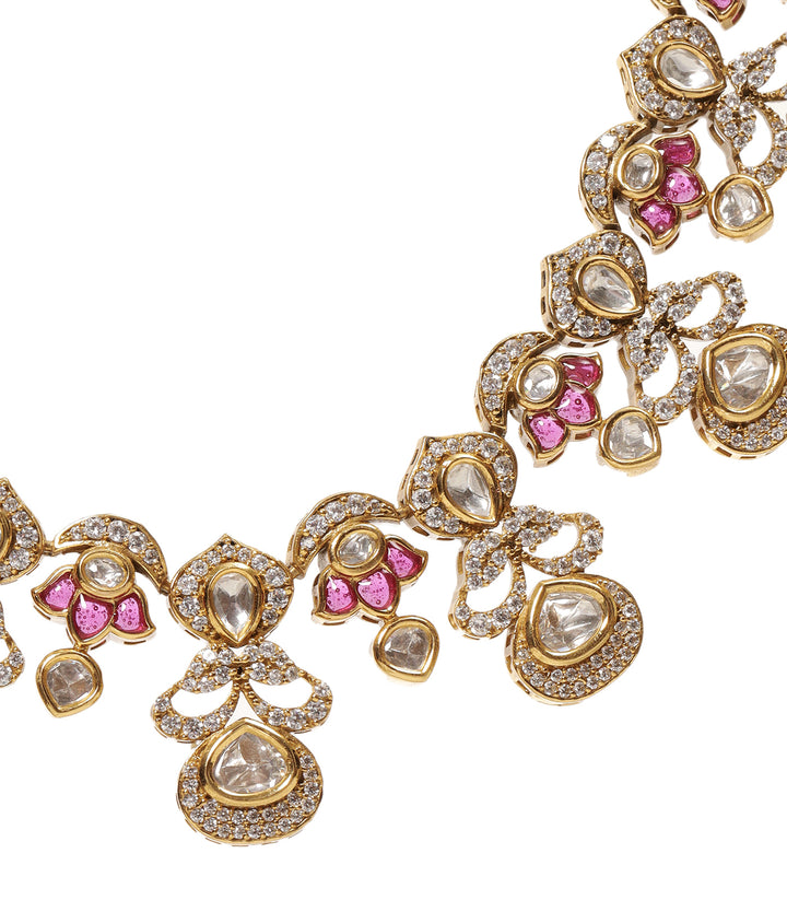 RAKUL POLKI NECKLACE SET