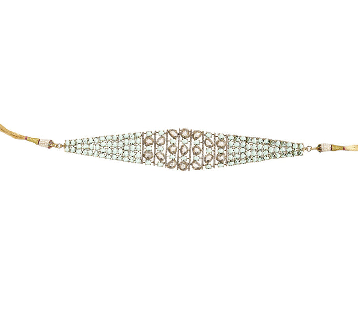 HARITA GREEN ZIRCON NECKLACE SET