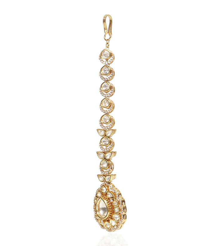 AHVI ANTIQUE FINISH POLKI TIKA