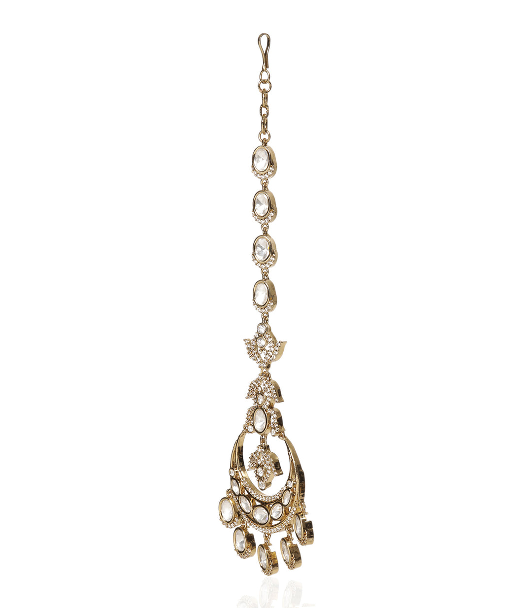 CHANDRIKA ANTIQUE FINISH POLKI TIKA