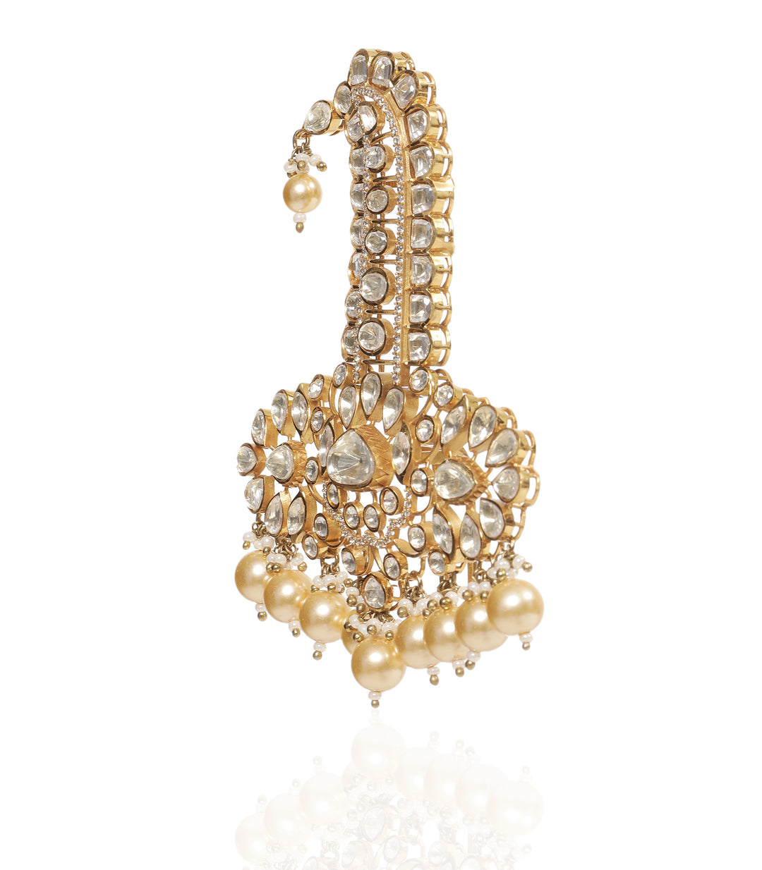 DEVISHA GOLD PLATED MOISSANITE KALGI