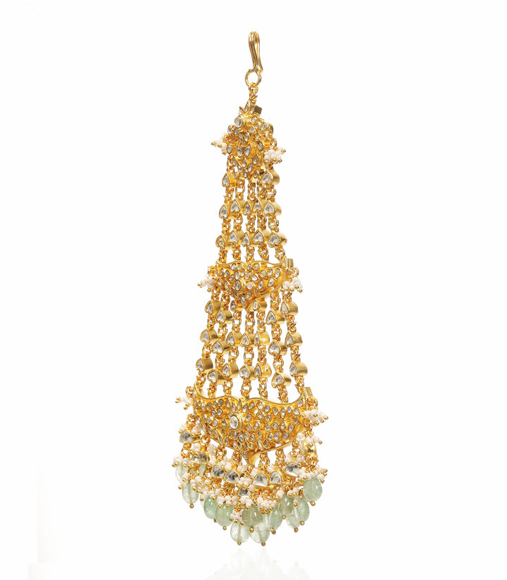 AMBIKA RED KUNDAN PASSA