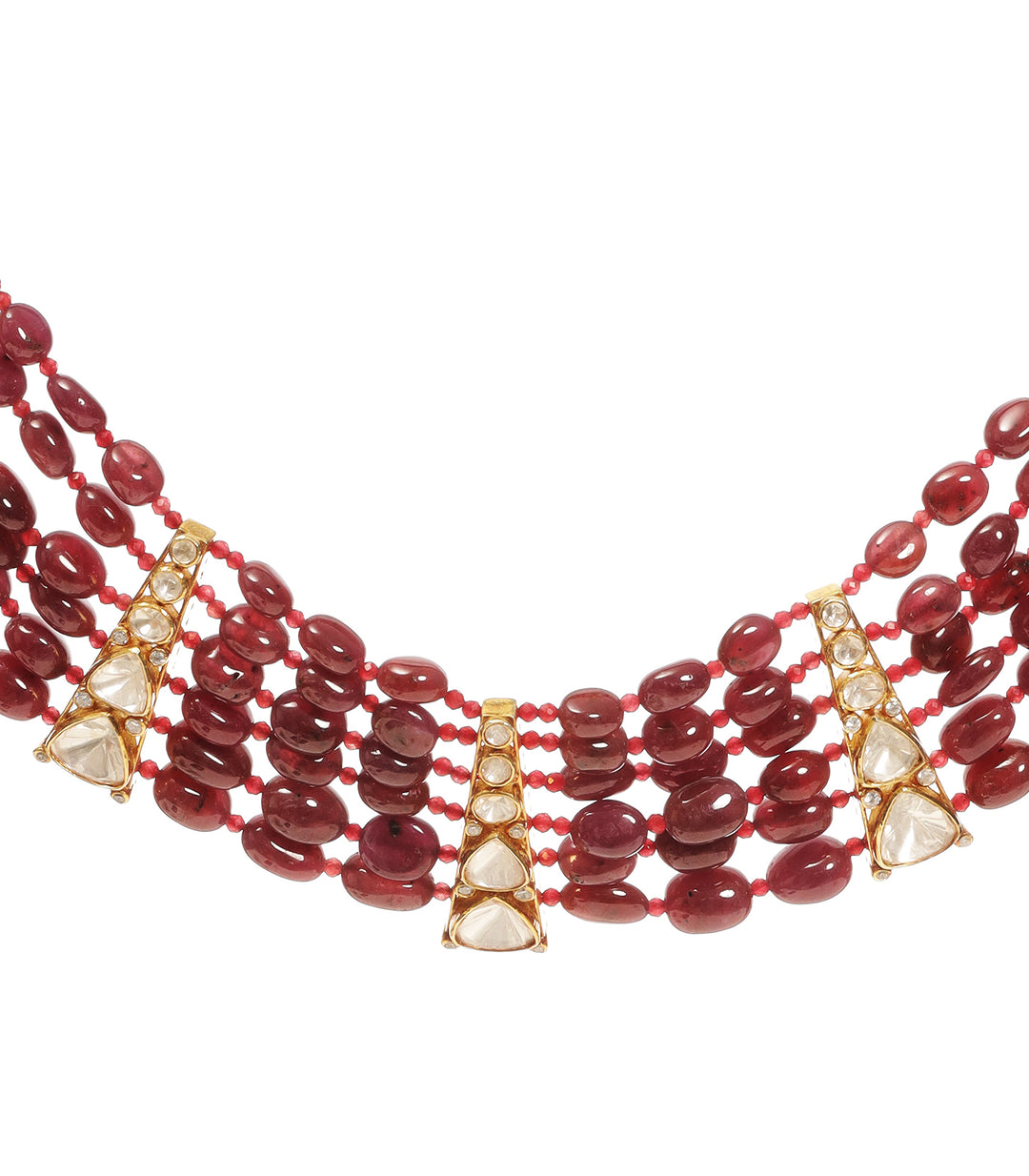VIDYA RUBY MOISSANITE CHOKER