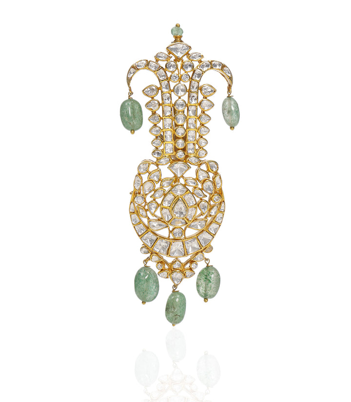 JASICA GREEN MOISSANITE KALGI