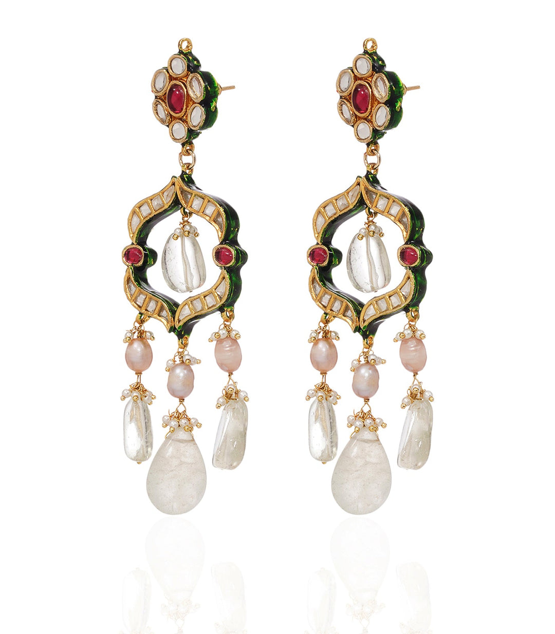 HAMSIKA RED KUNDAN CHOKER