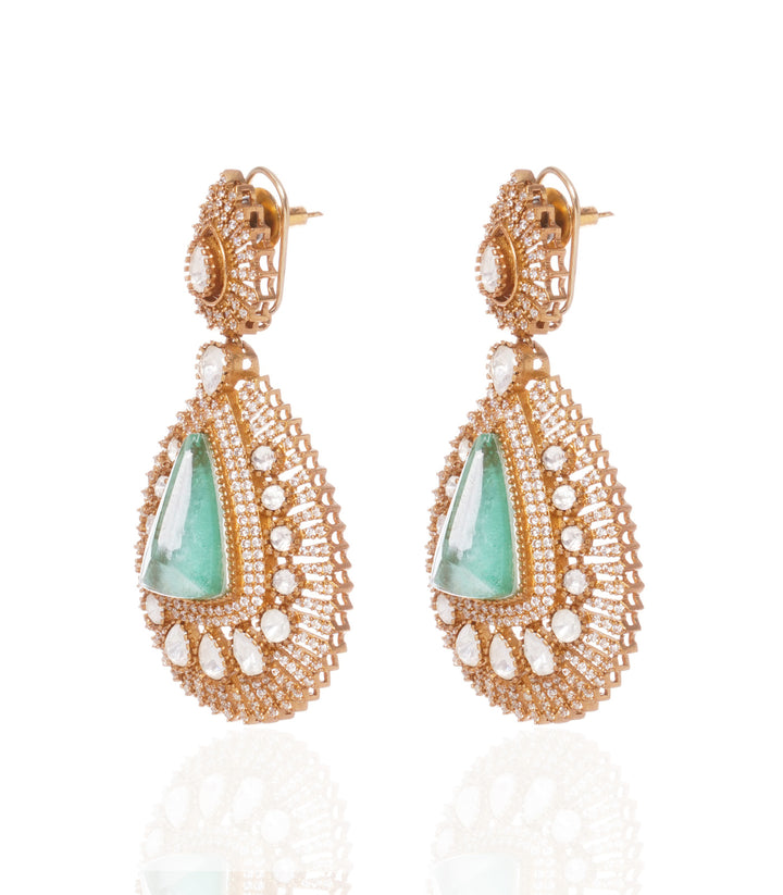 GARIMA MOISSANITE STATEMENT EARRING