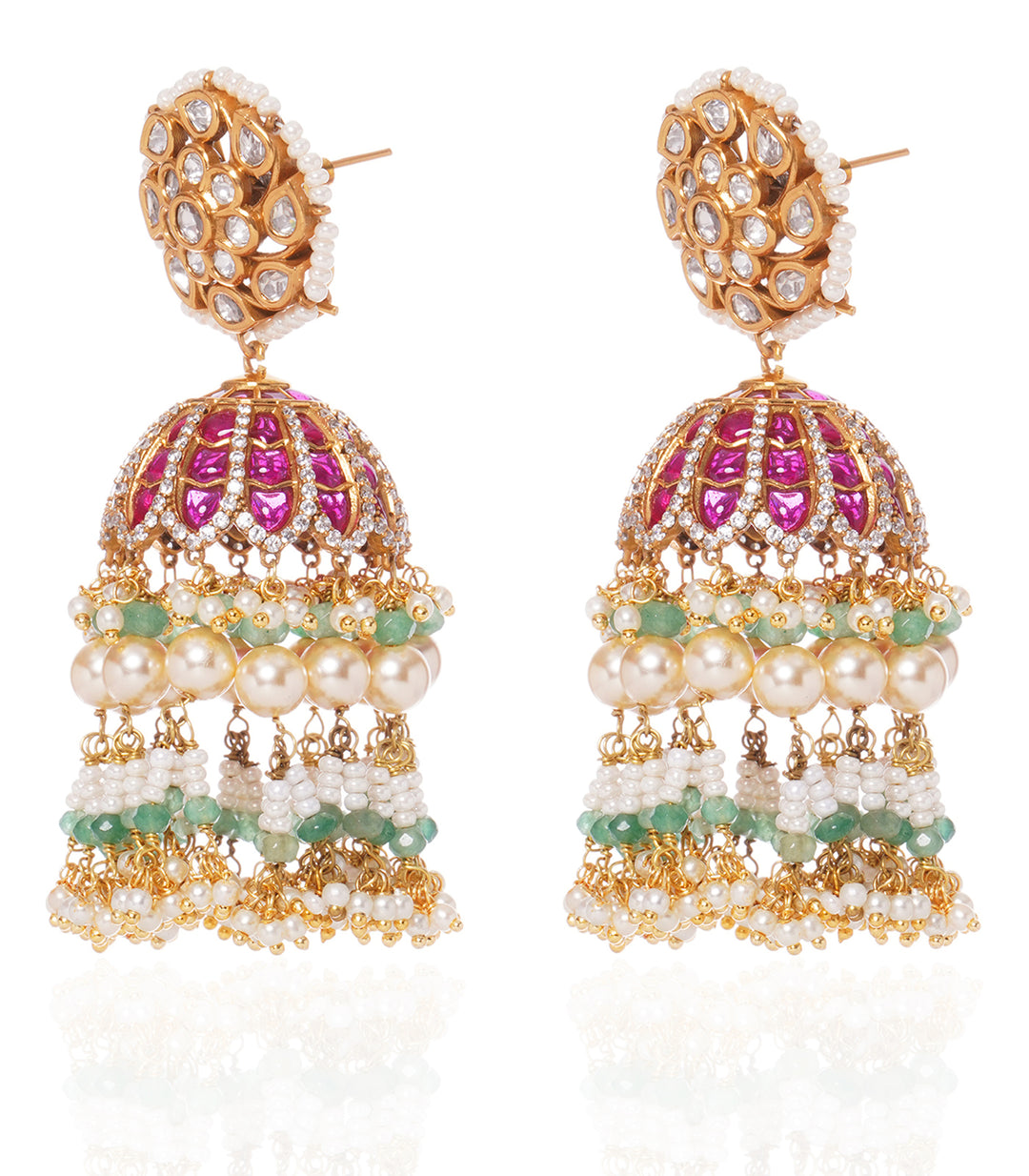 ASHWINI MOISSANITE JHUMKA