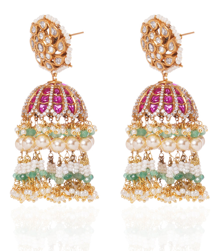 ASHWINI MOISSANITE JHUMKA