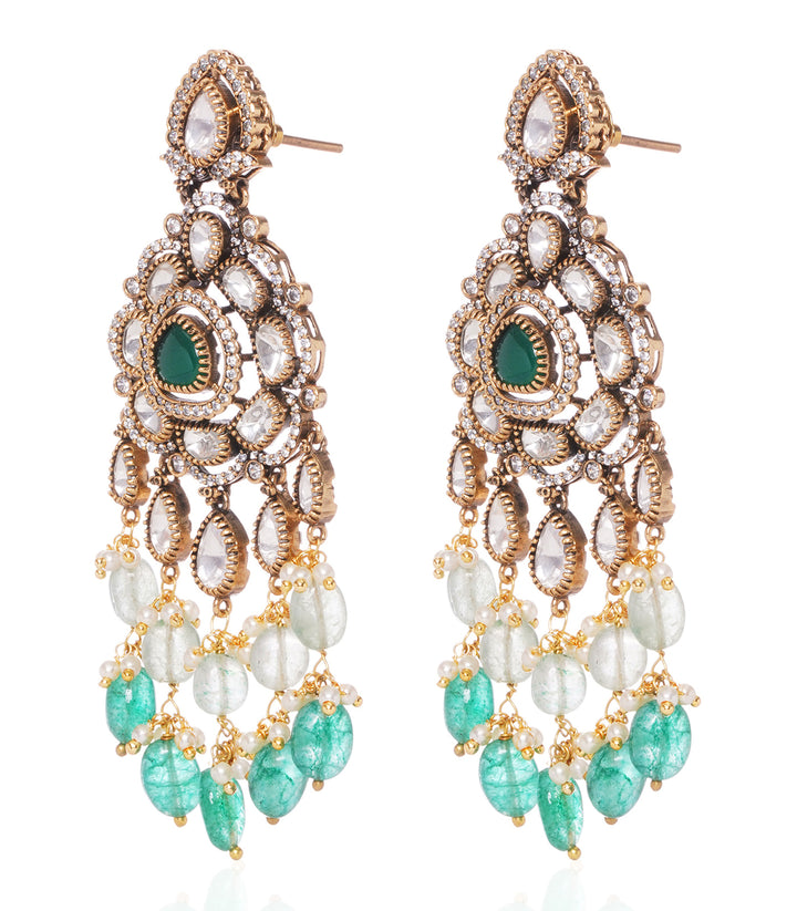 ANANMIKA POLKI STATEMENT EARRING