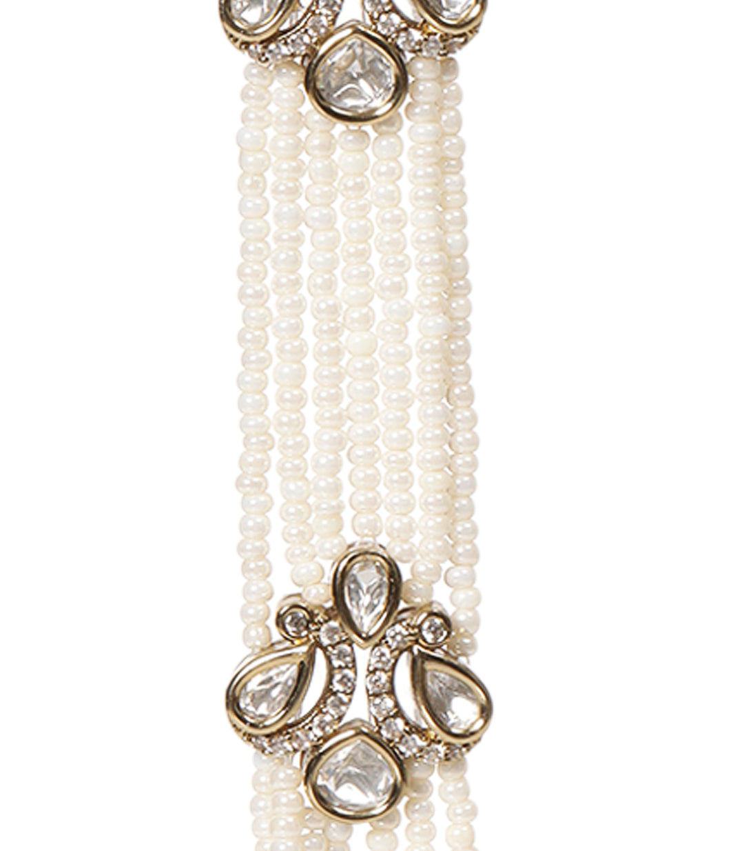RAJVISHA ANTIQ FINISH POLKI EARCHAIN