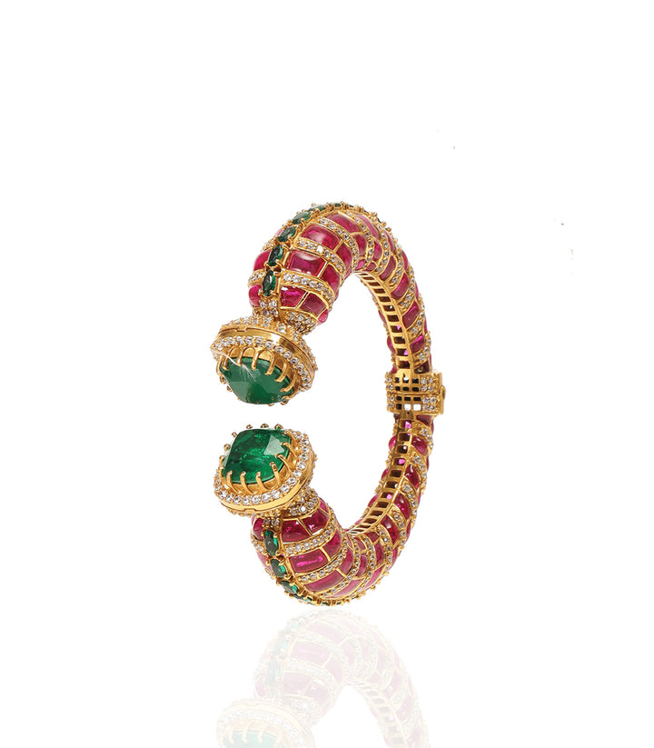 MENKA RED & GREEN BANGLES