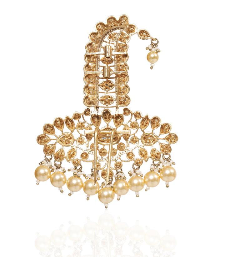 DEVISHA GOLD PLATED MOISSANITE KALGI