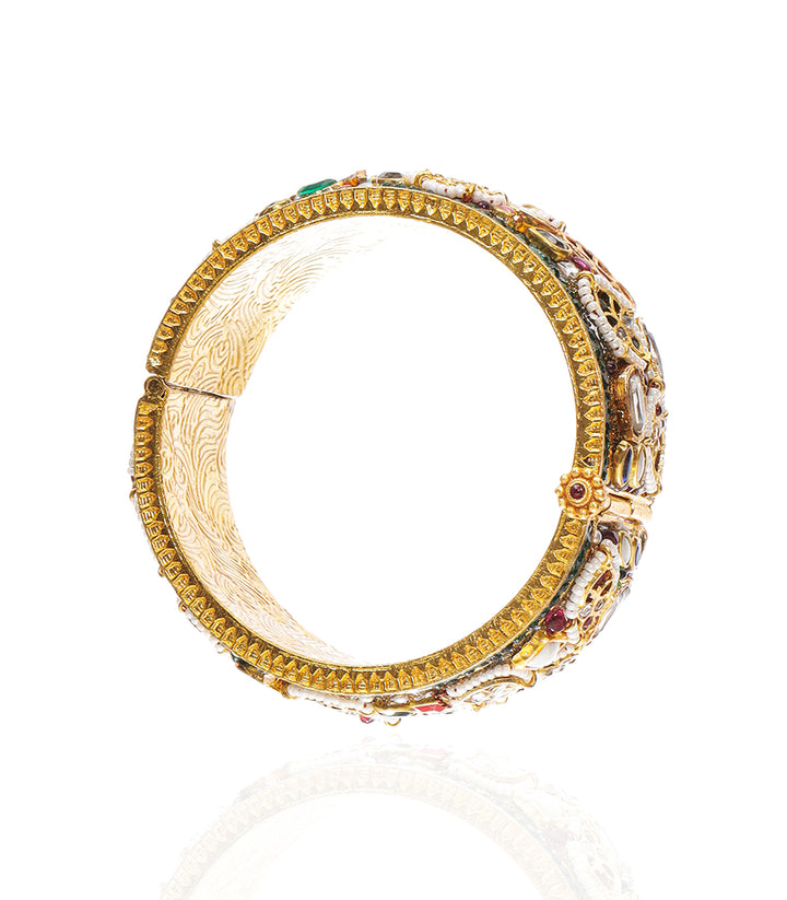 APARNA RED KUNDAN BANGLES