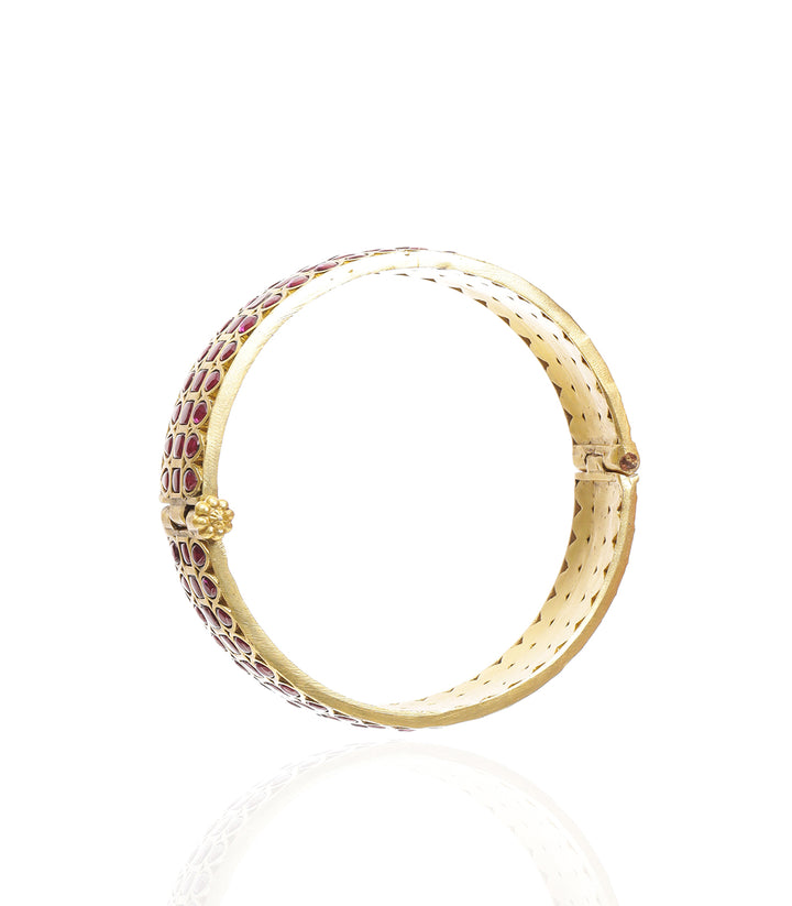 ANANDI RED KUNDAN BANGLES