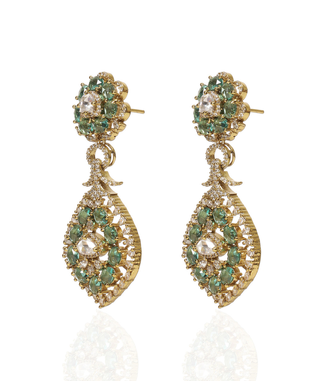 RIVA MINT ROSE CUT NECKLACE SET