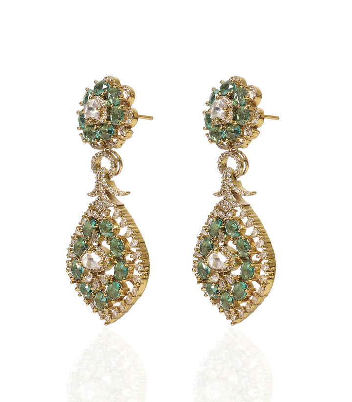 RIVA MINT ROSE CUT NECKLACE SET