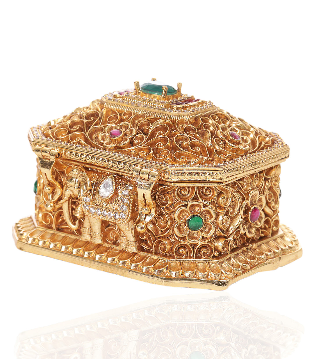 ALKA GOLD PLATED ORNATE BOX