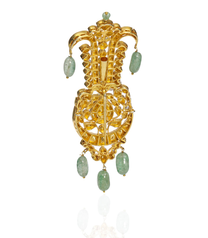 JASICA GREEN MOISSANITE KALGI