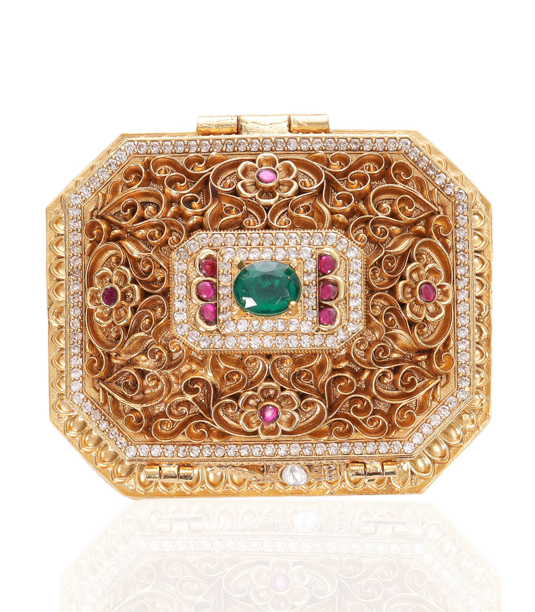 ALKA GOLD PLATED ORNATE BOX