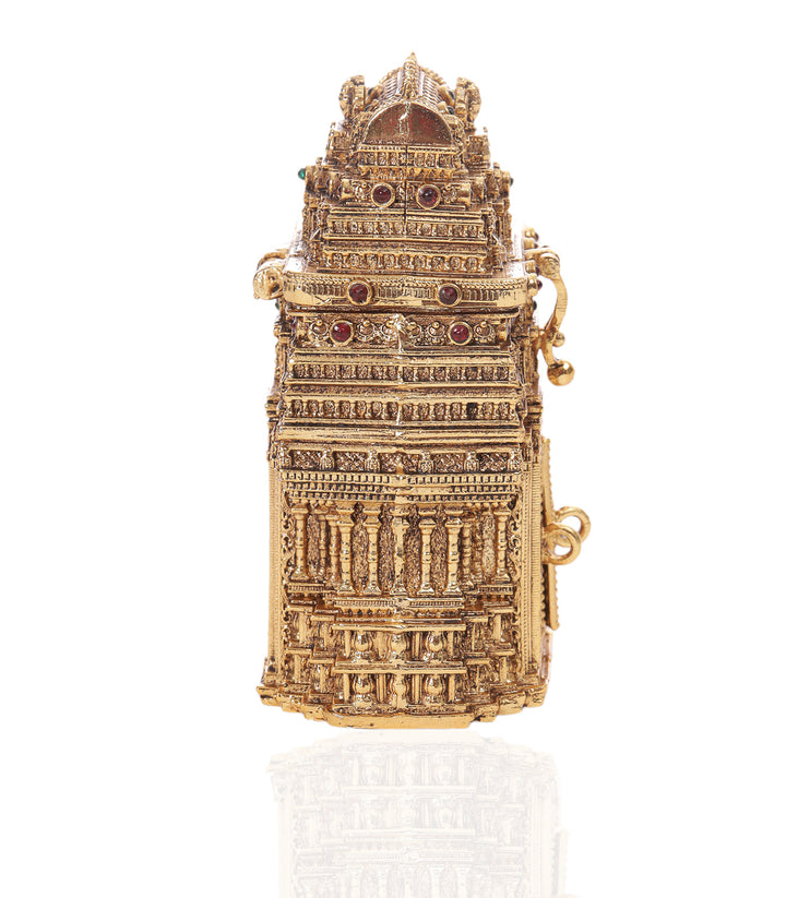 GANESHA GOLD PALTED  ORNATE BOX