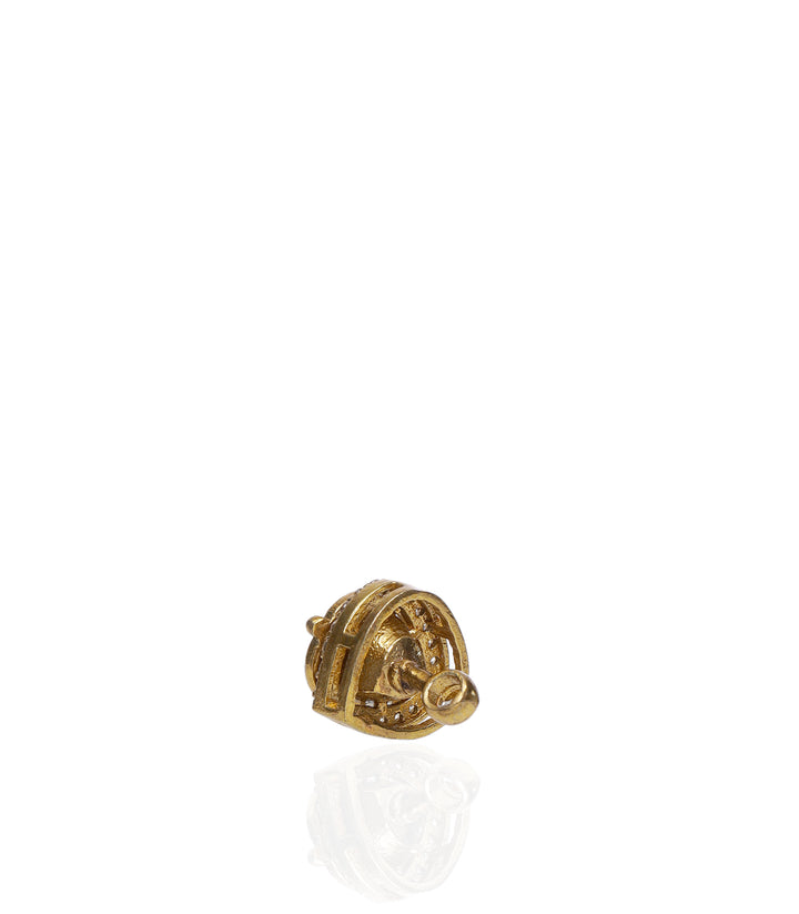 AMANI GOLD PLATED  POLKI BUTTON