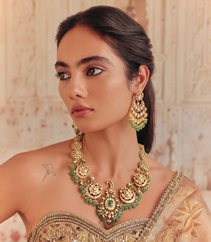 LALITA GOLD PLATED MOISSANITE NECKLACE