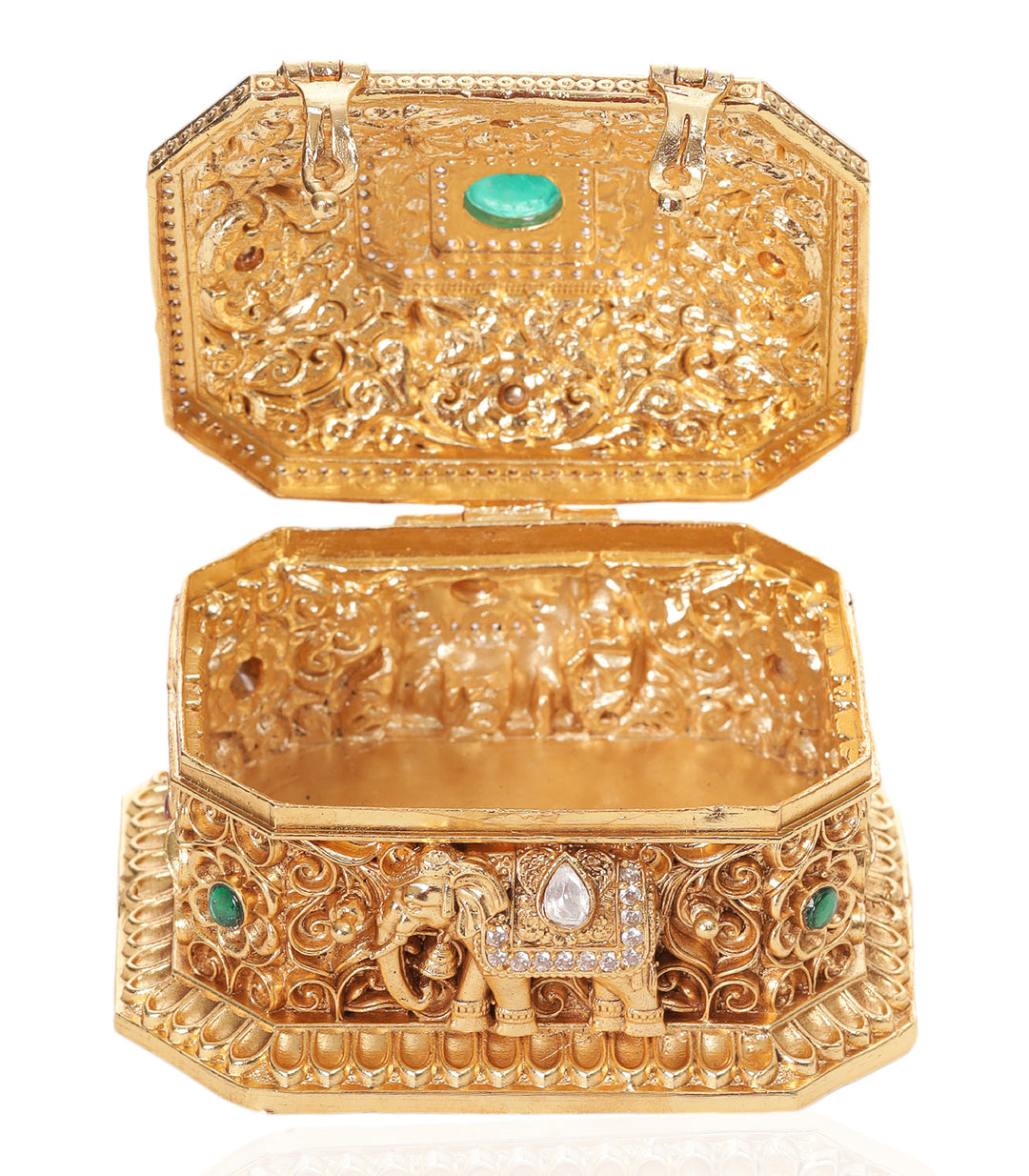 ALKA GOLD PLATED ORNATE BOX