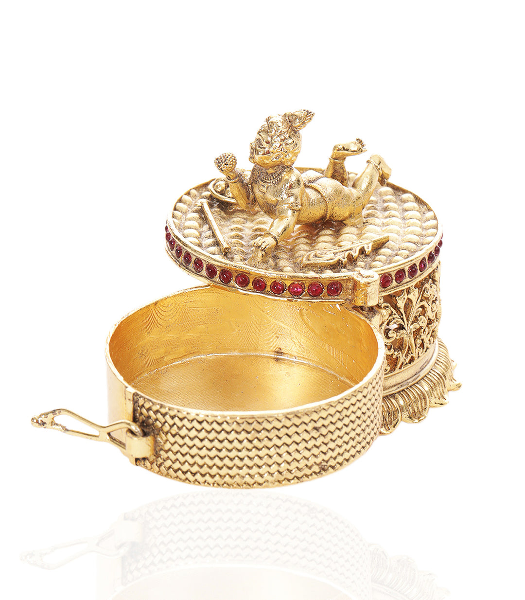 KRISHNA GOLD PLATED ORNATE BOX