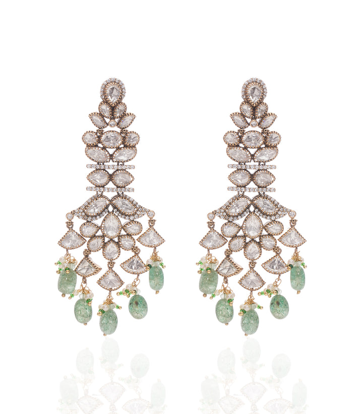 RITU MINT POLKI STUD