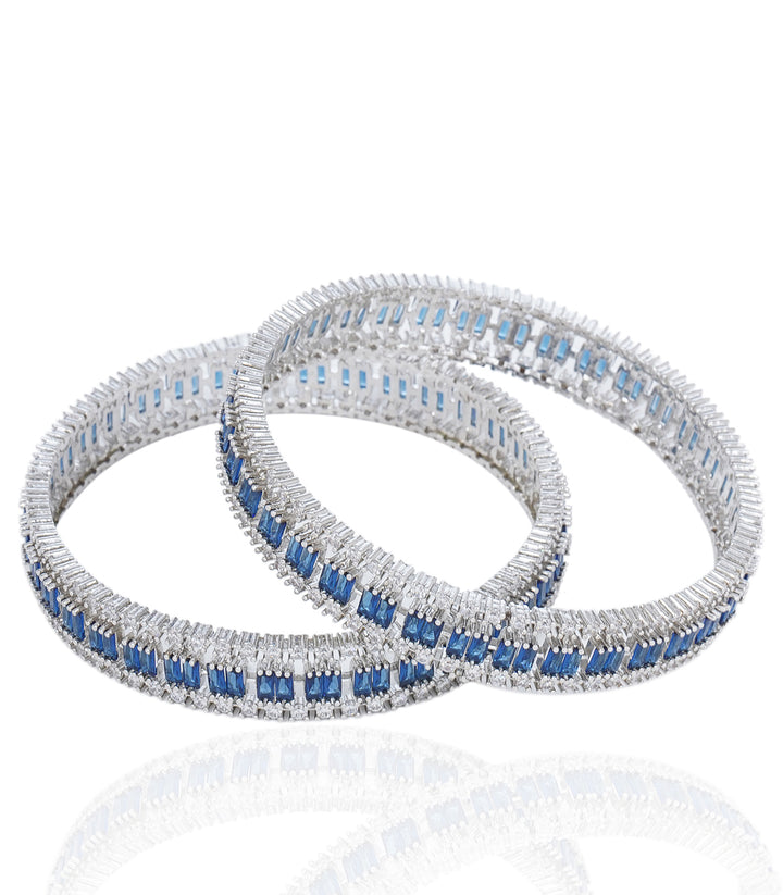 VALERIA BLUE ZIRCON BANGLES