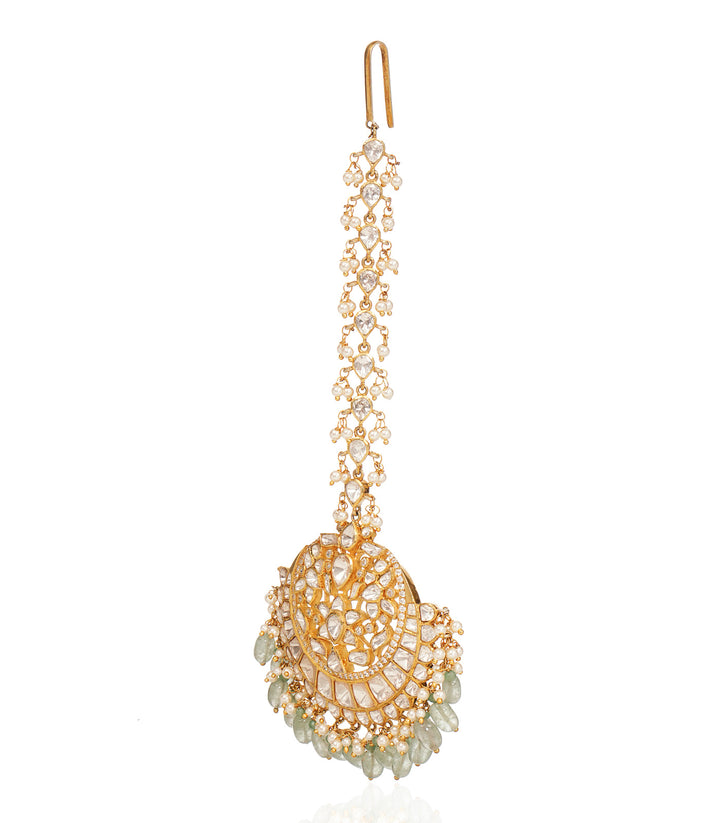 YASHI GOLD MOISSANITE TIKKA