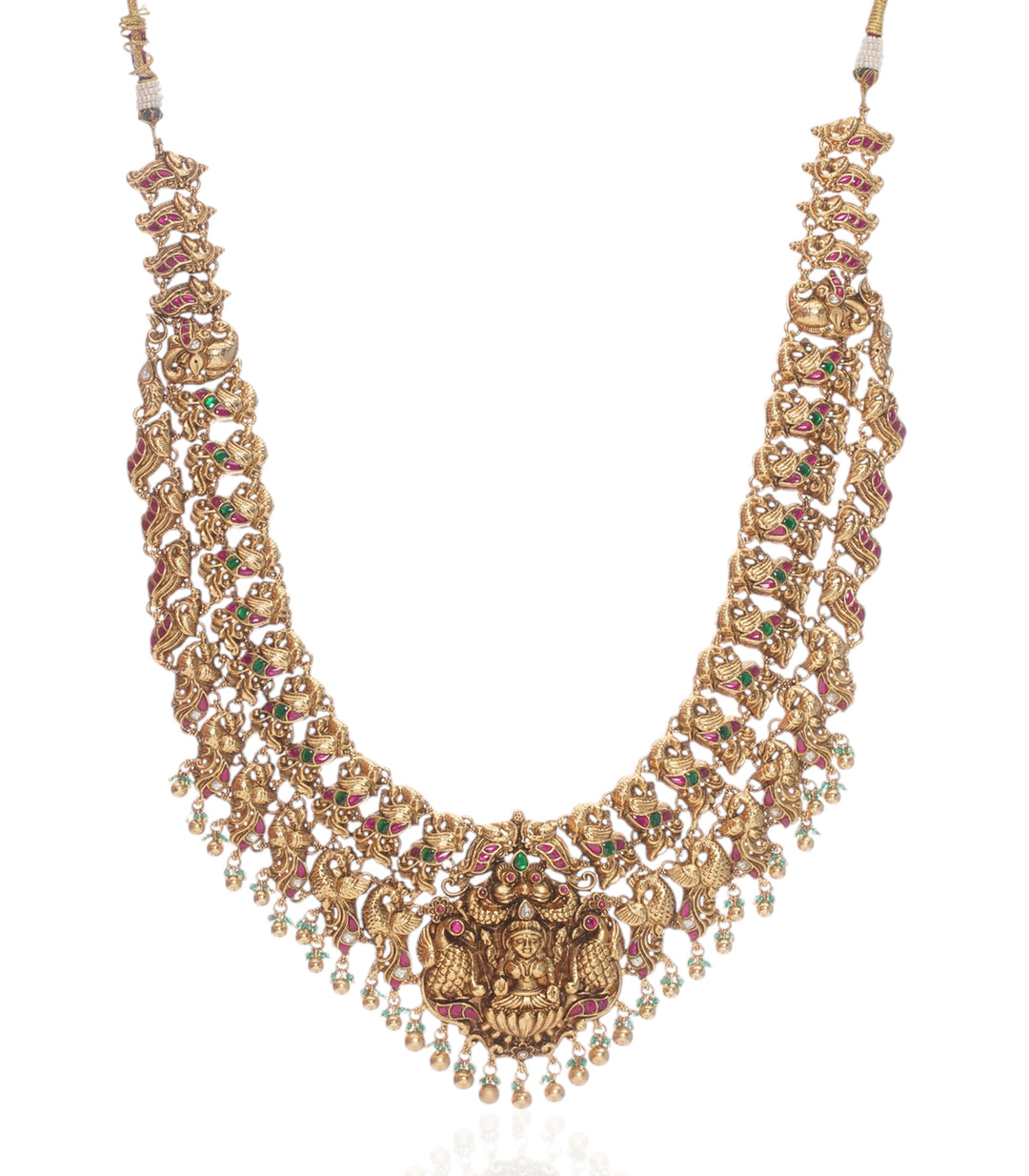 MEENA GOLD PLATED  KUNDAN NECKLACE SET