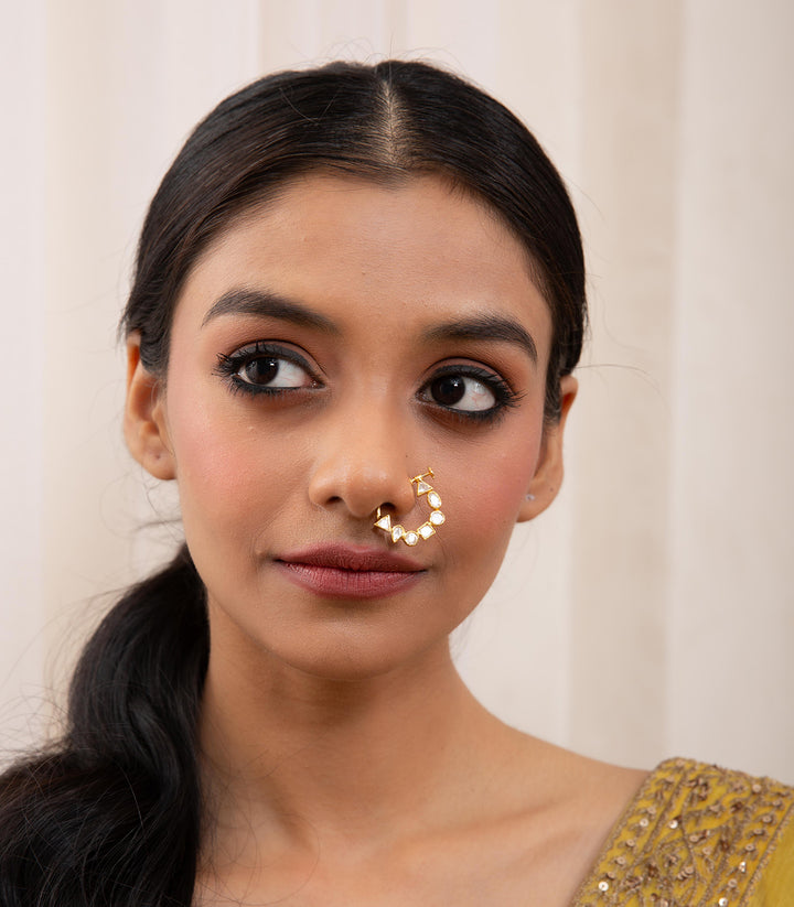 AVNI MOISSANITE NOSE RING