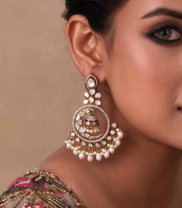 GAUTAMI MOTHER OF PEARLS EARRINGS