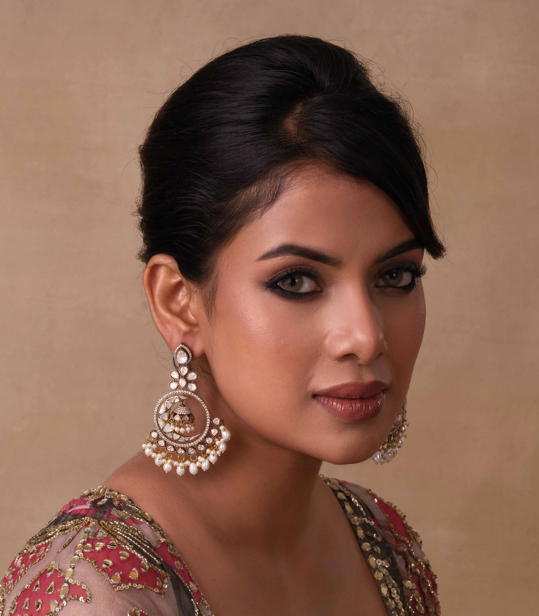 GAUTAMI MOTHER OF PEARLS EARRINGS